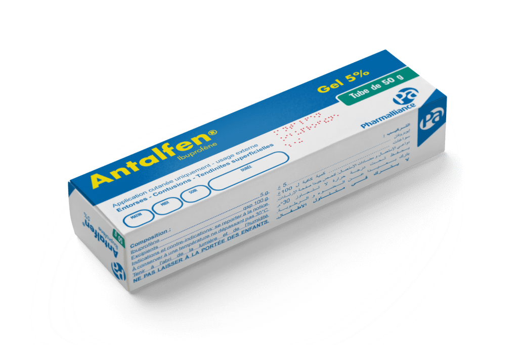 Antalfen® Ibuprofène (Gel) Produits Pharmalliance