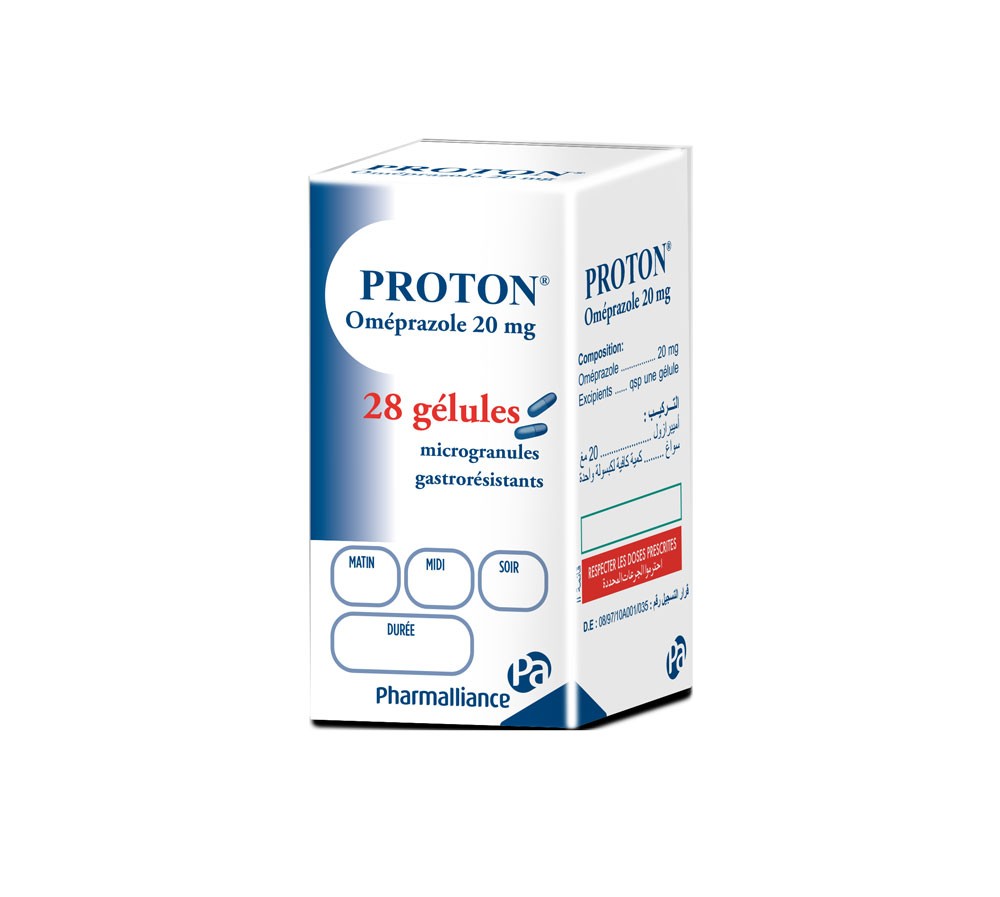 PROTON® Oméprazole – Produits Pharmalliance