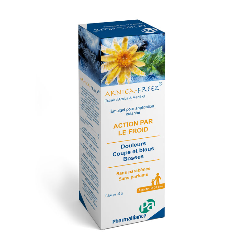 Arnica-Freez® Emulgel  Extrait d'Arnica & menthol - Pharmalliance